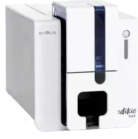 Evolis Edikio Flex - gebruikte kaartprinter (4400 prints) - inclusief kaarten & printlint