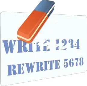 ReWrite PVC kaarten
