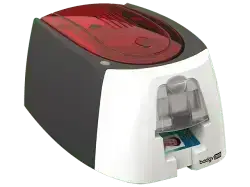 Evolis Badgy kaartprinter voorzijde rechts