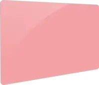 roze blanco plastic kaart op bankpas formaat