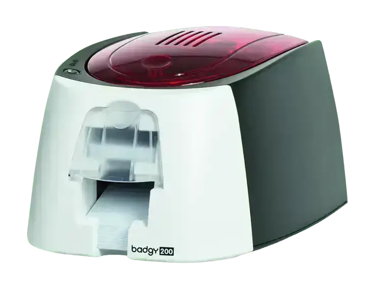 Evolis Badgy 200 voorzijde kaartprinter
