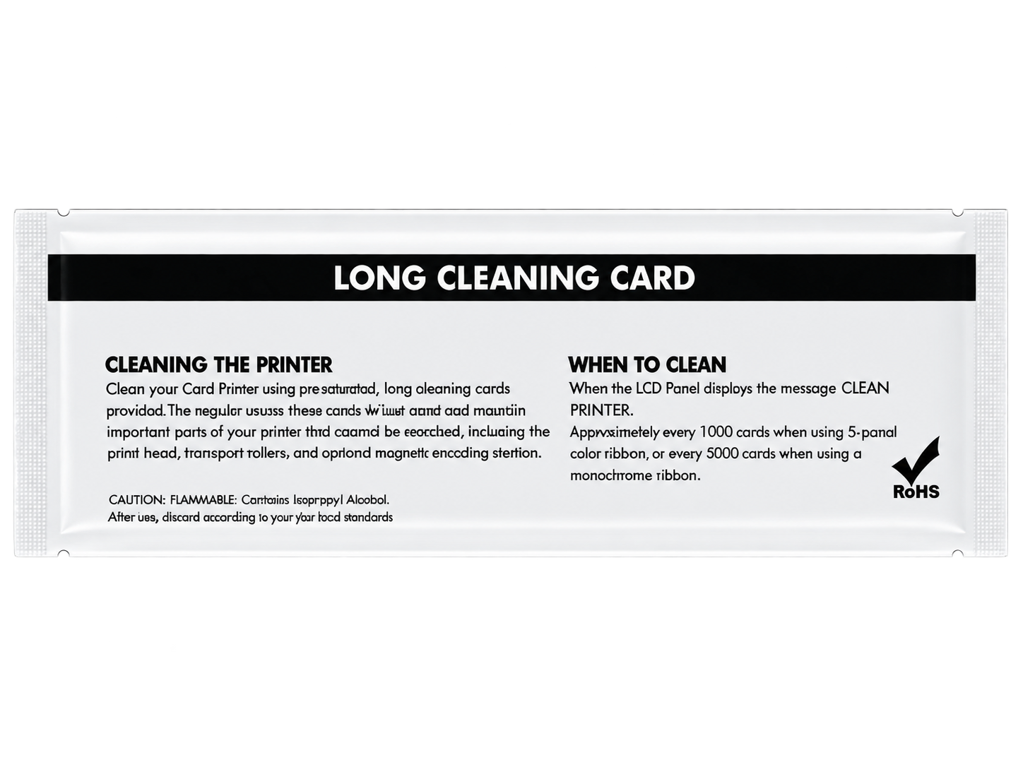 T-card Cleaning Card / ACL004 - Afbeelding 3
