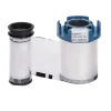 Agilia RTCL100NAAA_Clear-RT_Upright uitgepakte transparante transferfilm printlint van 1200 adrukken voor een Evolis Agilia retransfer kaartprinter