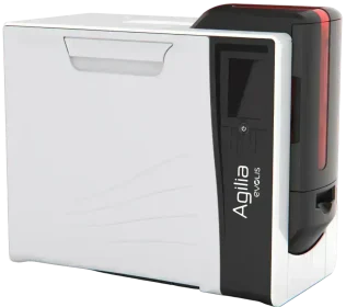 Evolis Agilia card printer zijkant