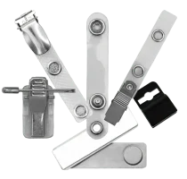 assortiment clips voor plastic kaarten